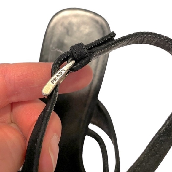 Prada authentic Black Platform Heels - Picture 9 of 11